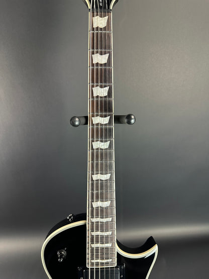 Fretboard of Used ESP DLX EC1000 Black.