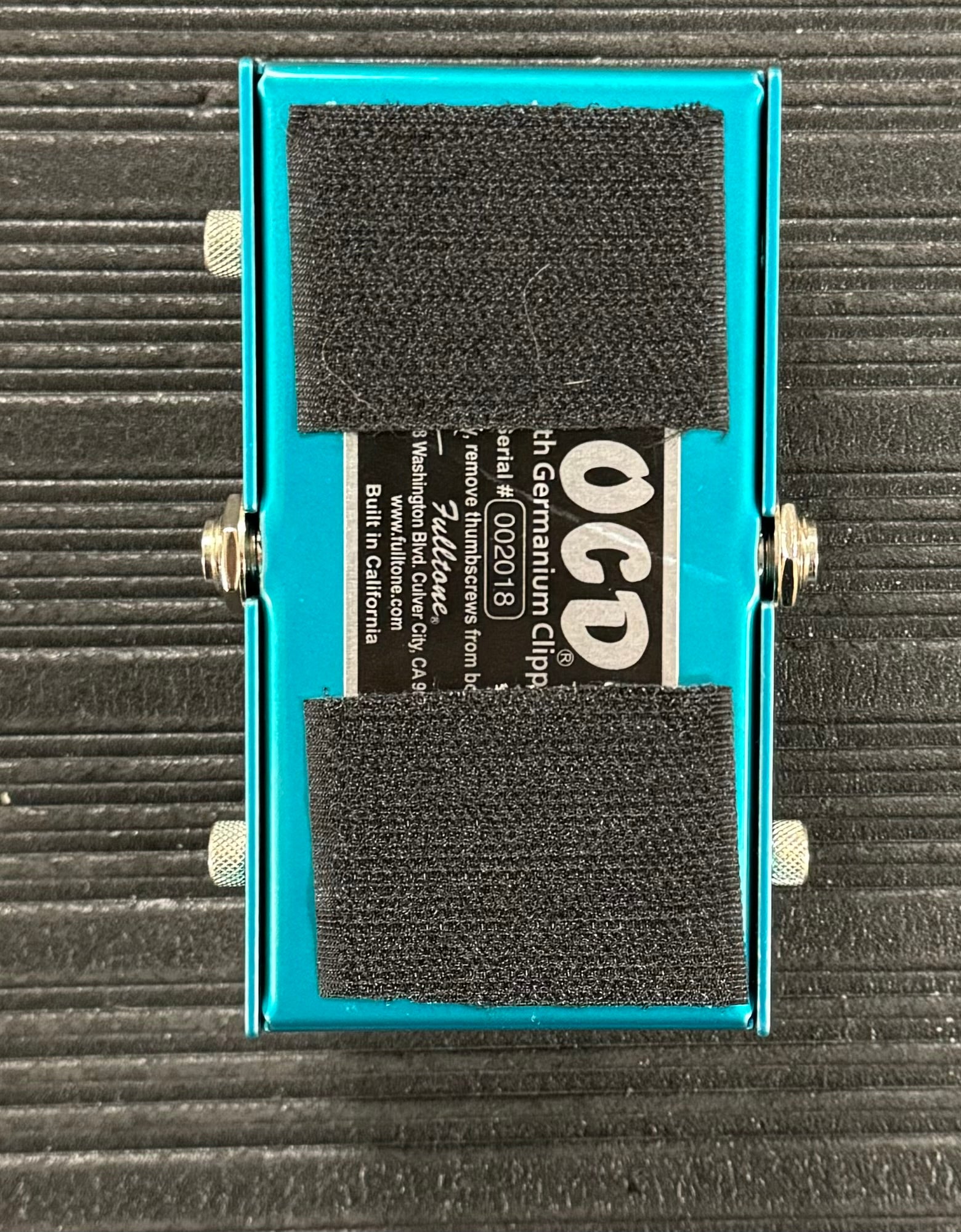 Bottom of Used Fulltone OCD-GE w/box 