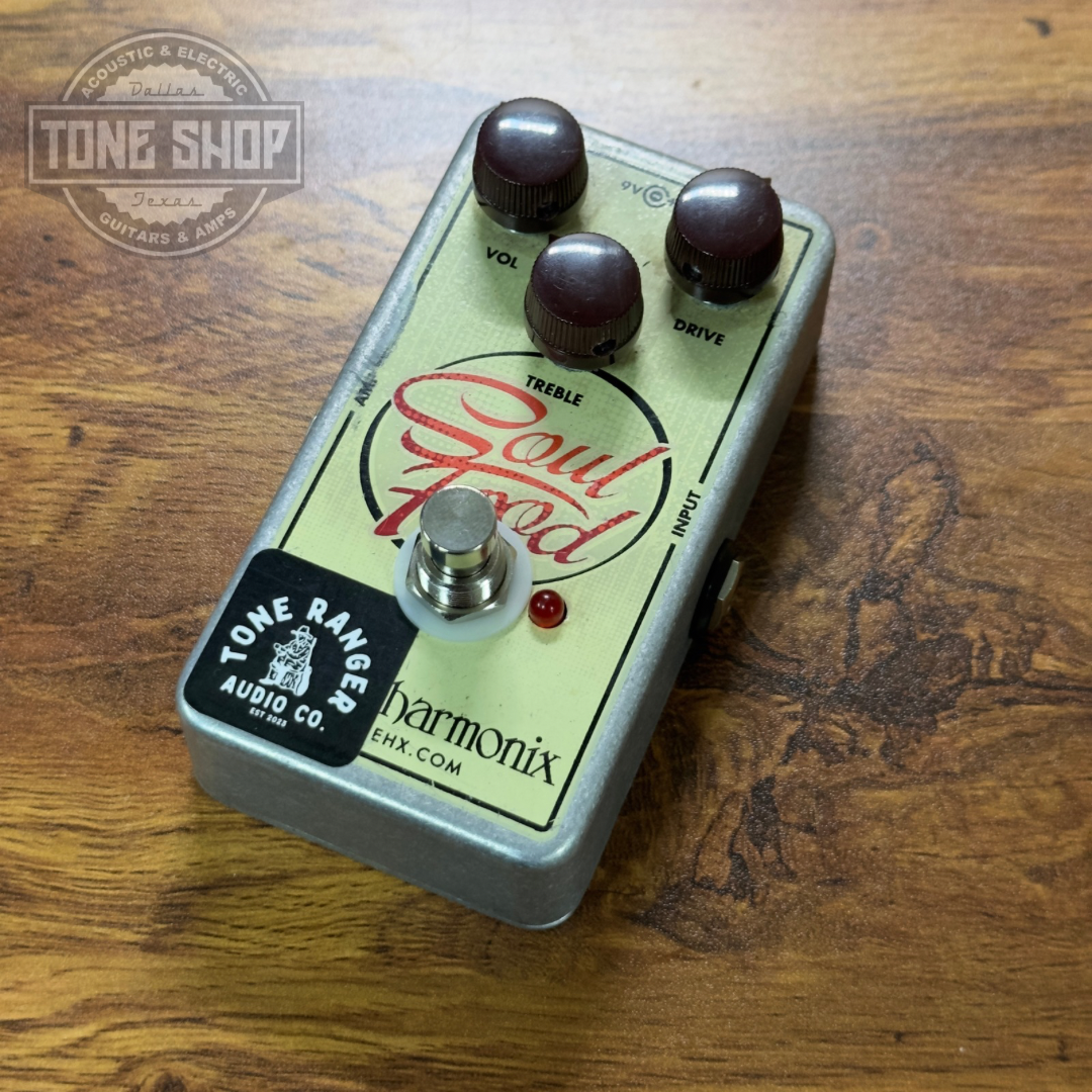 Top of Used Electro-Harmonix Soul Food Overdrive.