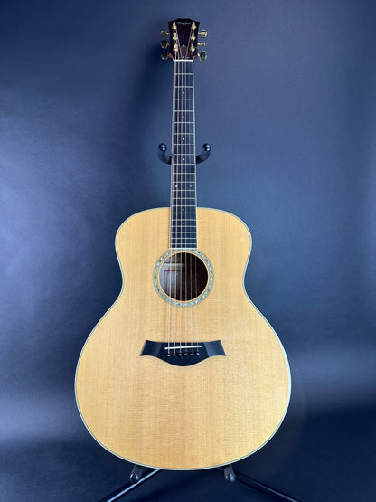 Full front of Used 2006 Taylor GS Big Leaf Maple / Sitka Natural.