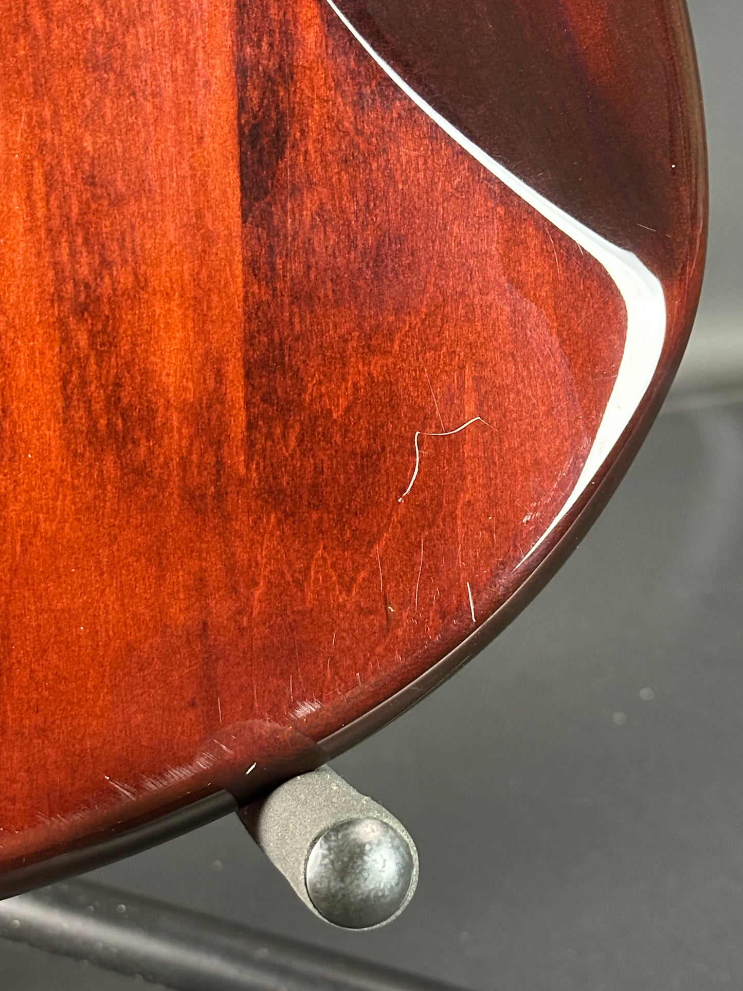 Scratches on back of Used Sterling by MusicMan JP100D.