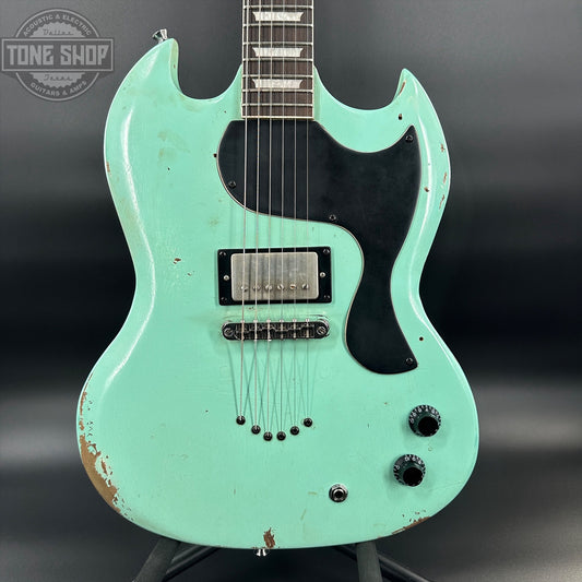 Front of Used Grit Brothers GB/SG Surf Green.