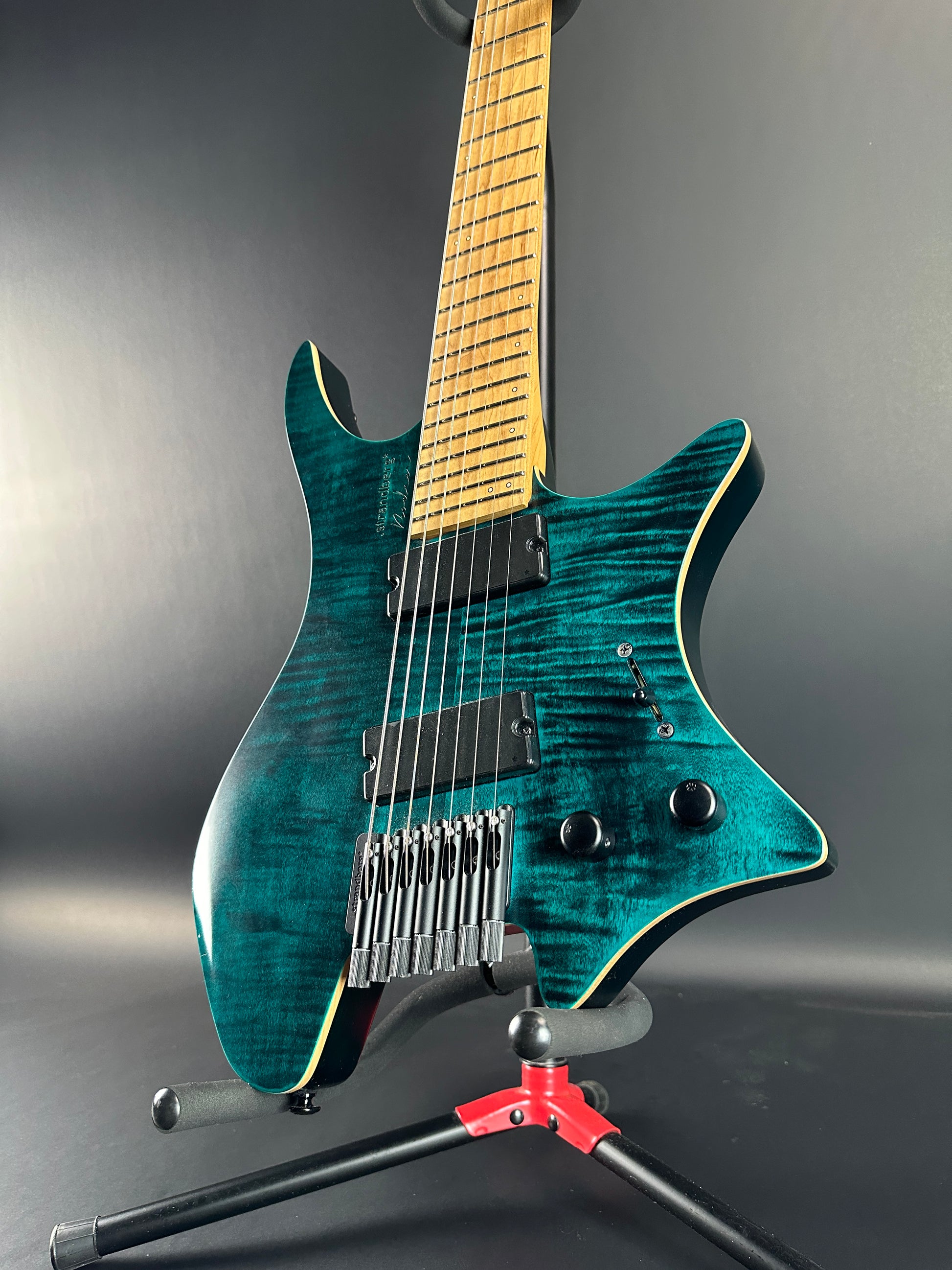 Front angle of Used Strandberg Boden Standard 7 Green.