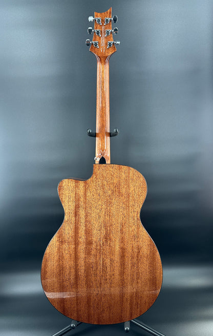 Full back of Used PRS SE AX20e Acoustic Natural.