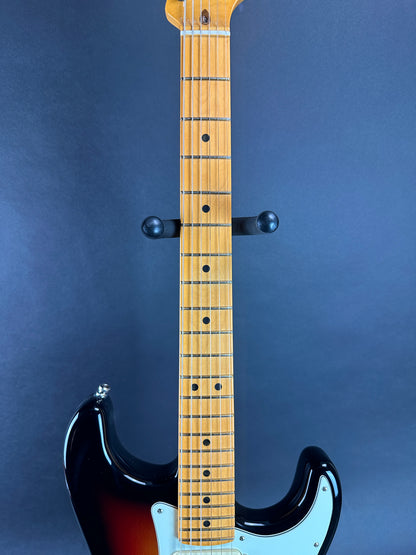 Fretboard of Used 2022 Fender American Ultra Strat Ultraburst.