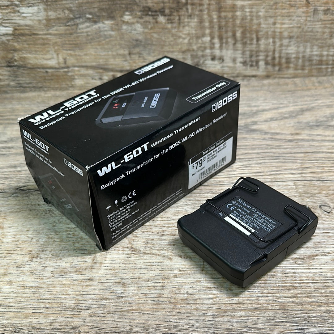 Box for Used Boss WL-60T Wireless Transmitter.