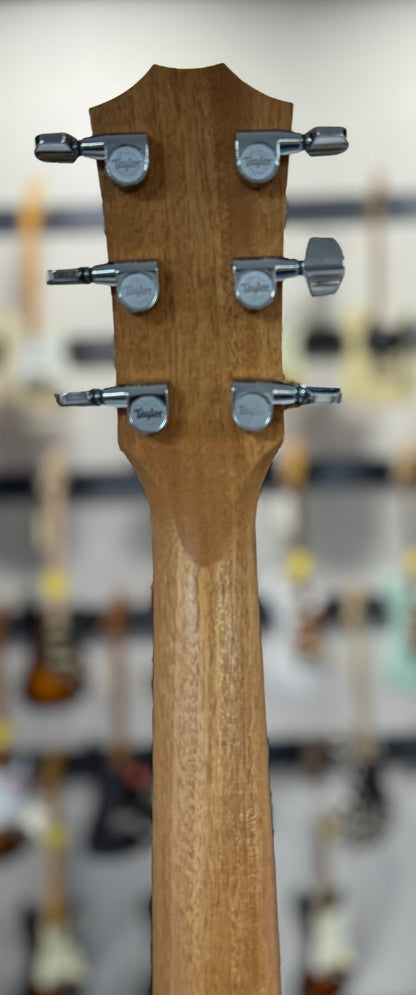 Back of neck of Used Taylor 214ce Natural w/bag