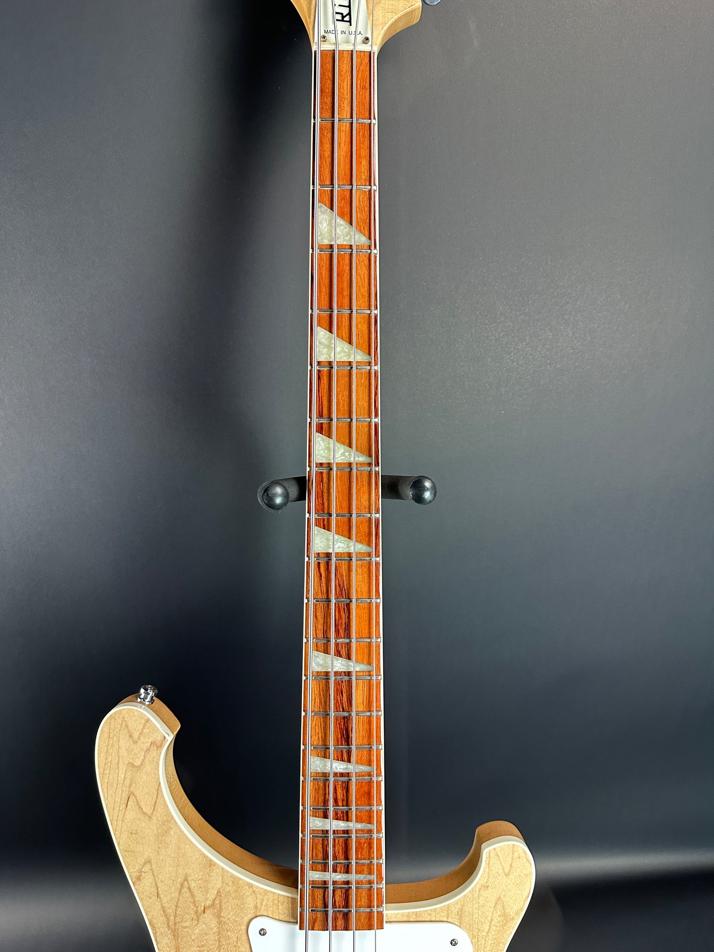 Fretboard of Used 2004 Rickenbacker 4003 Natural.