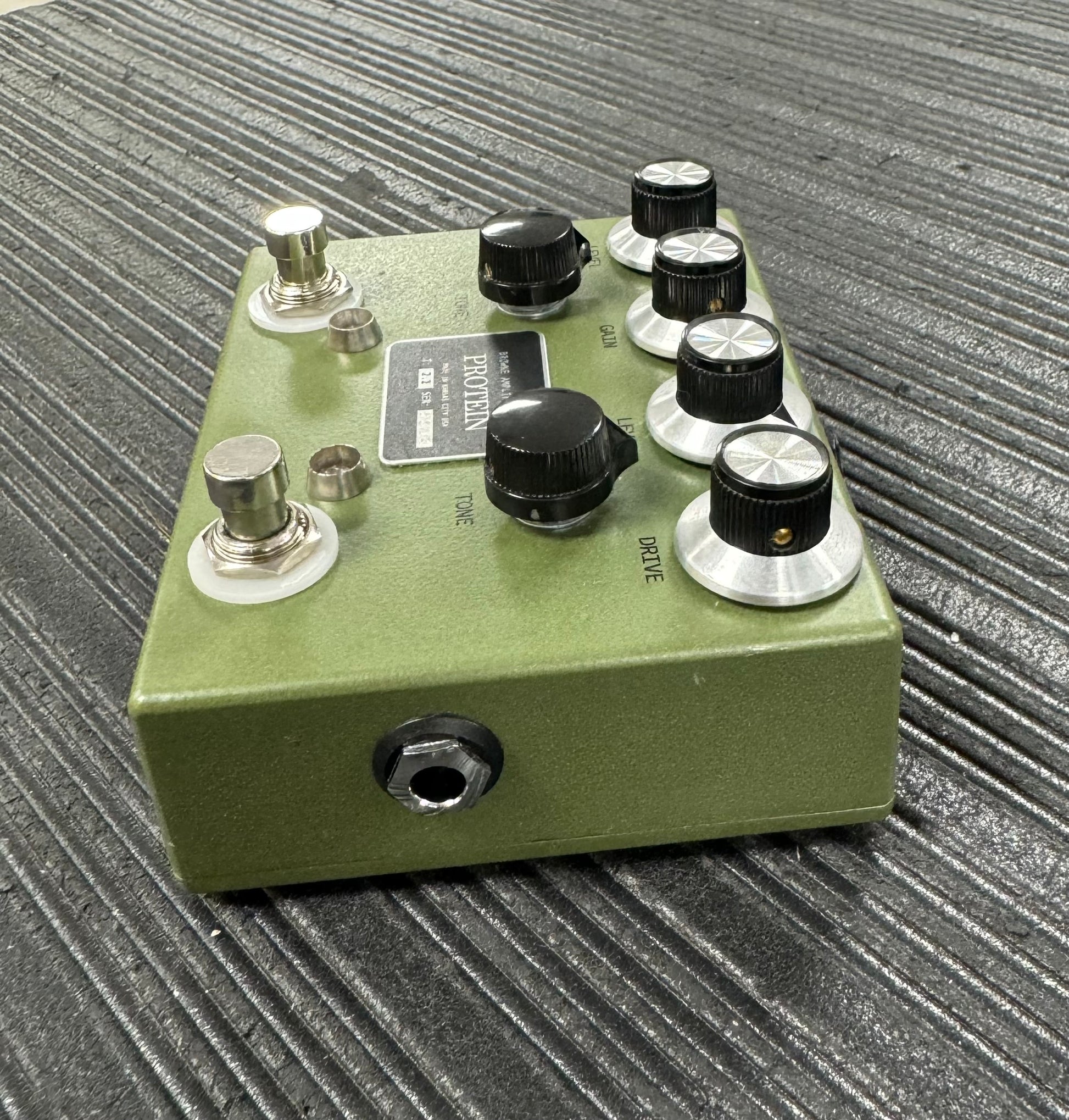 side of Used Browne Amplification The Protein Dual Overdrive V2