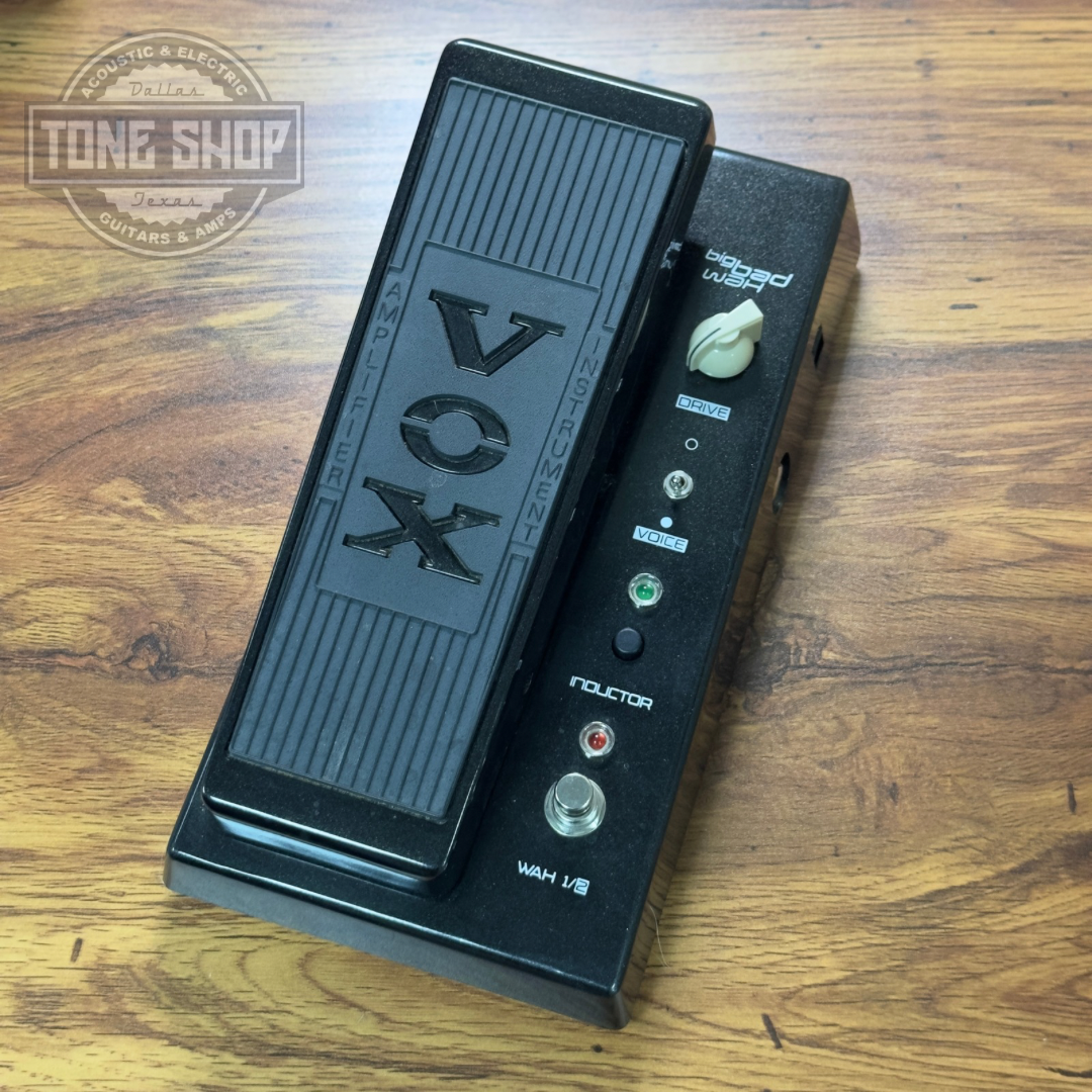 Top of Used Vox Joe Satriani Big Bad Wah.