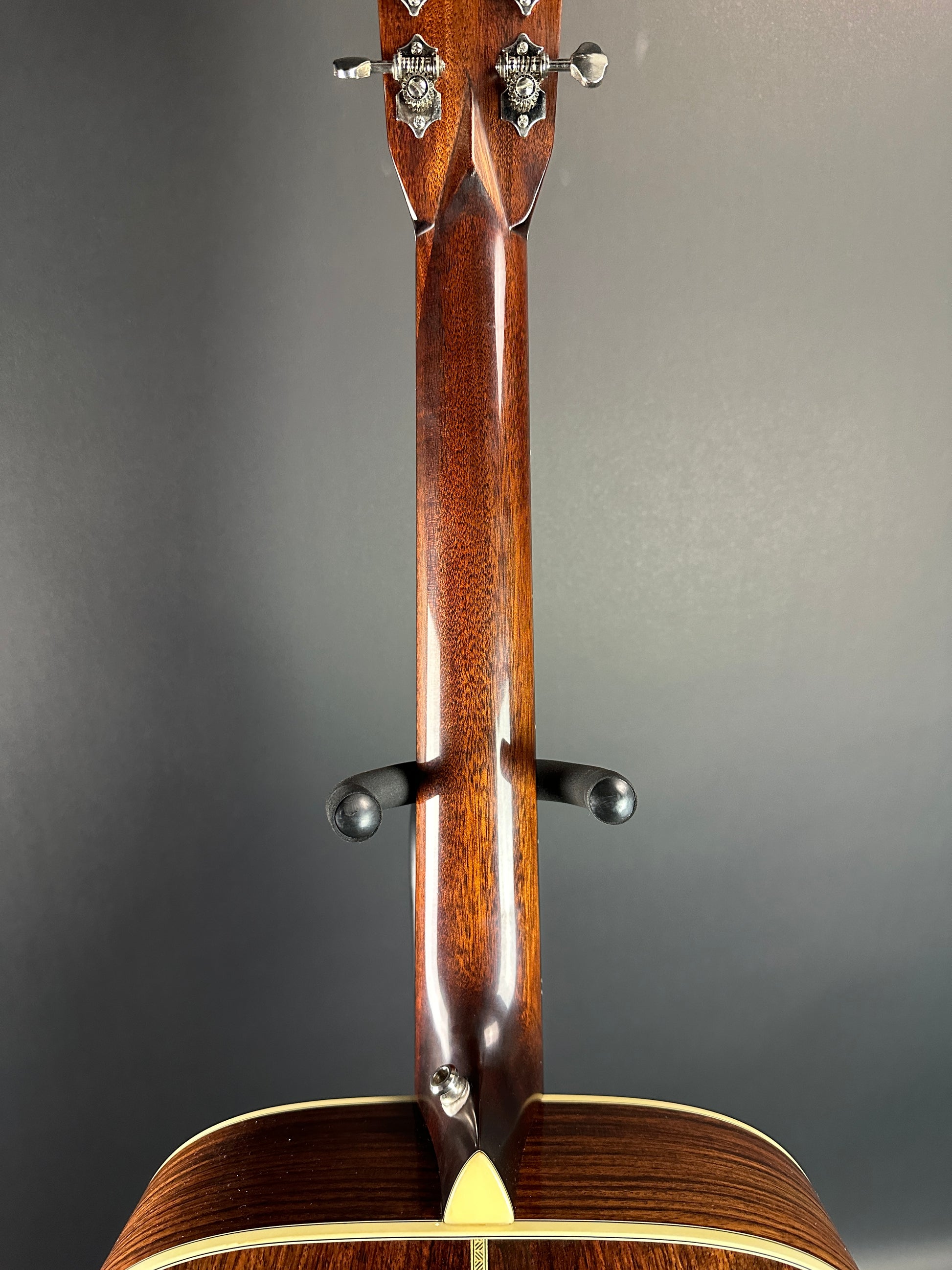 Back of neck of Used Eastman E80m.