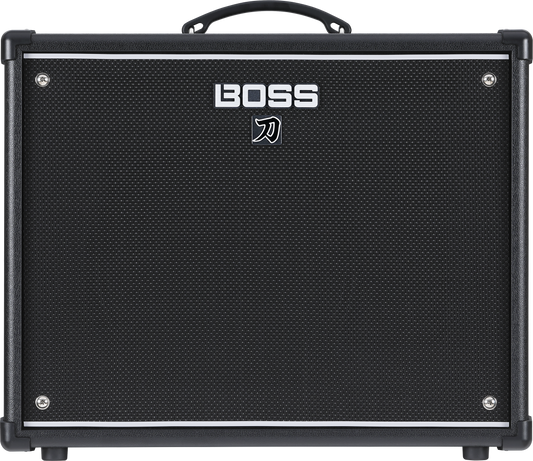 Front of Boss Katana Gen 3 100W 1x12" Combo Amp.