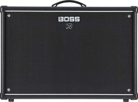 Front of Boss Katana Gen 3 100W 2x12" Combo Amp.