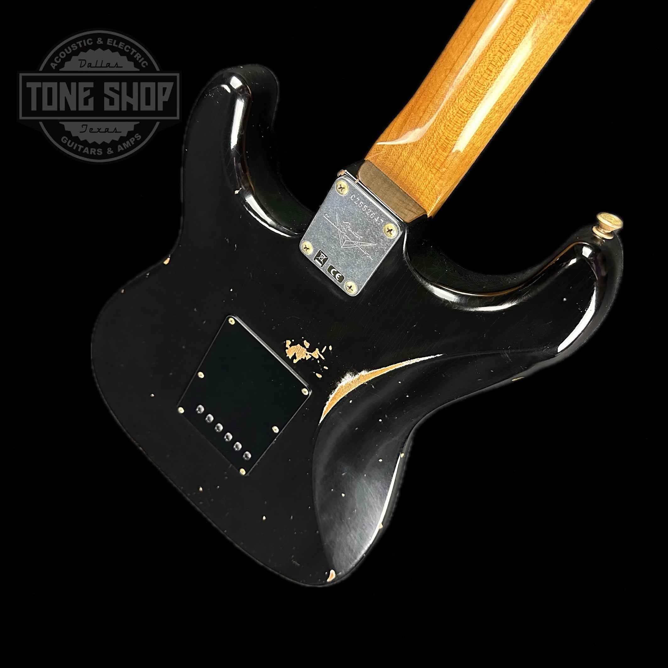 Used 2021 Fender Custom Shop Empire 67 Strat Relic Black w/case TSU169 –  Tone Shop Guitars