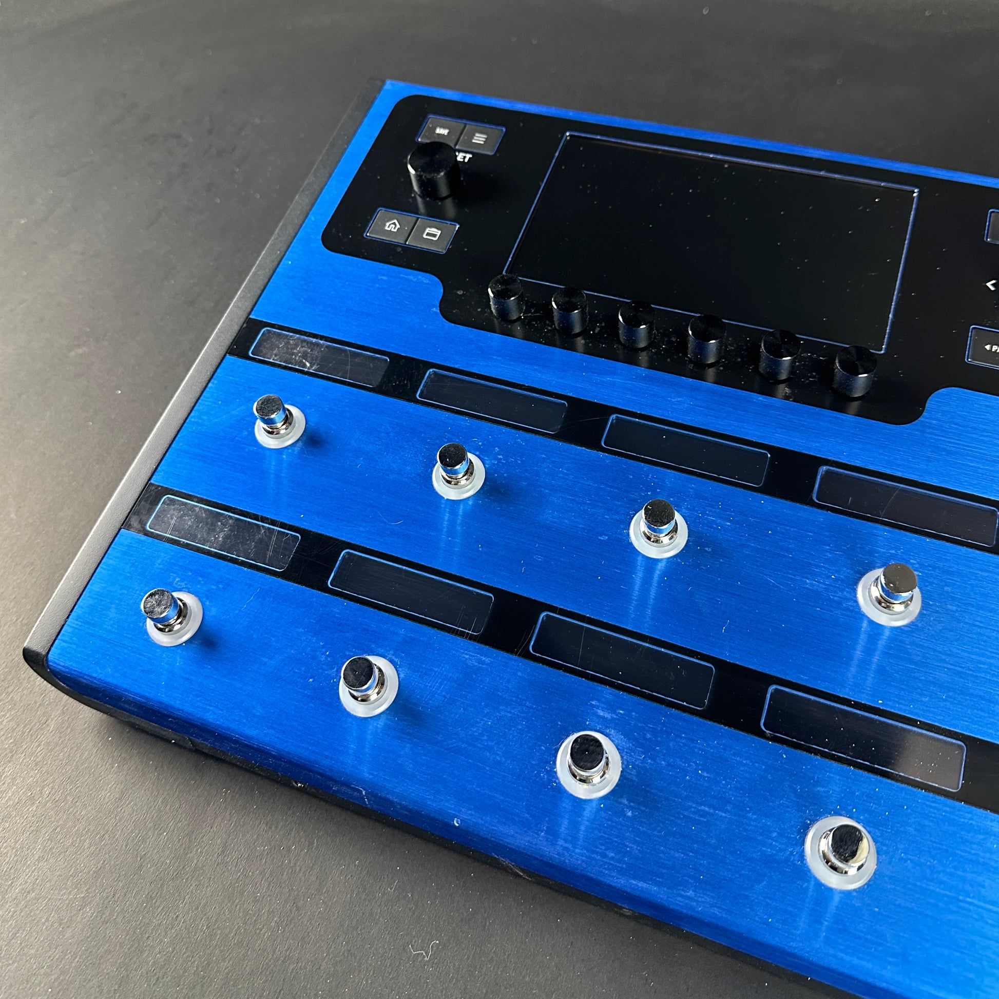 Footswitches on Used Line 6 Helix Blue Limited.