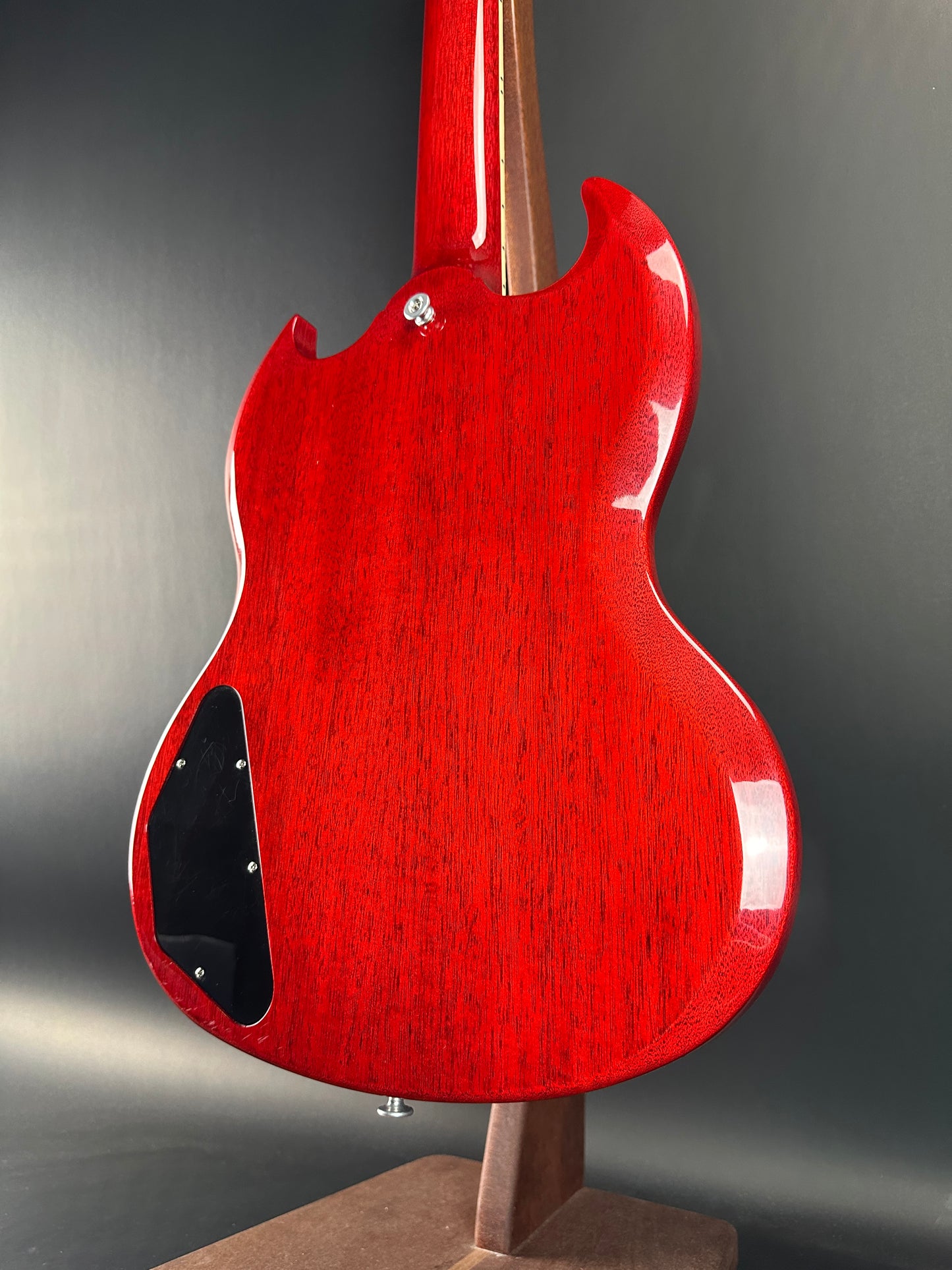 Back angle of Used Gibson '61 SG Reissue Cherry.