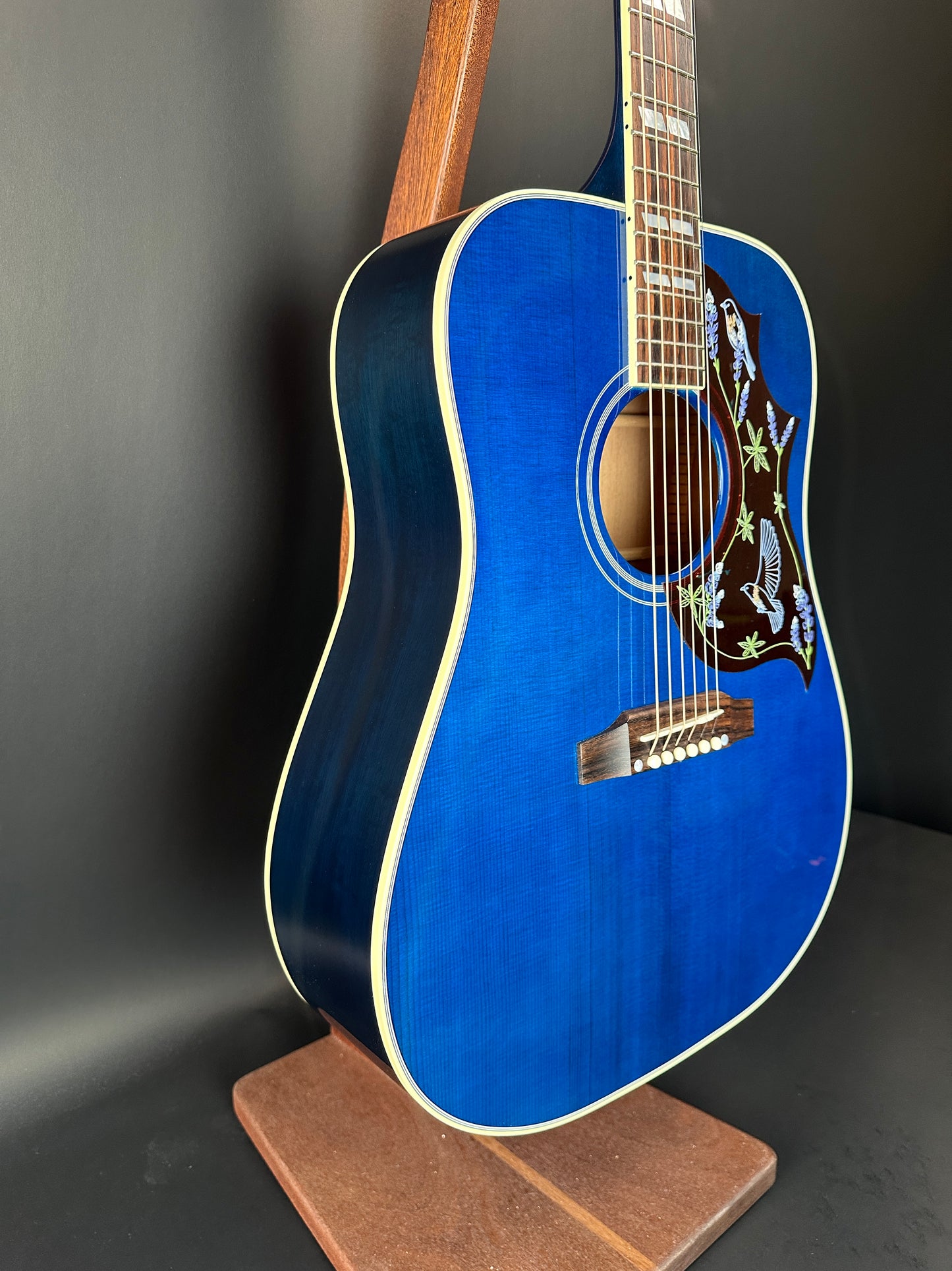 Front angle of Used Gibson Bluebird Miranda Lambert Signature.