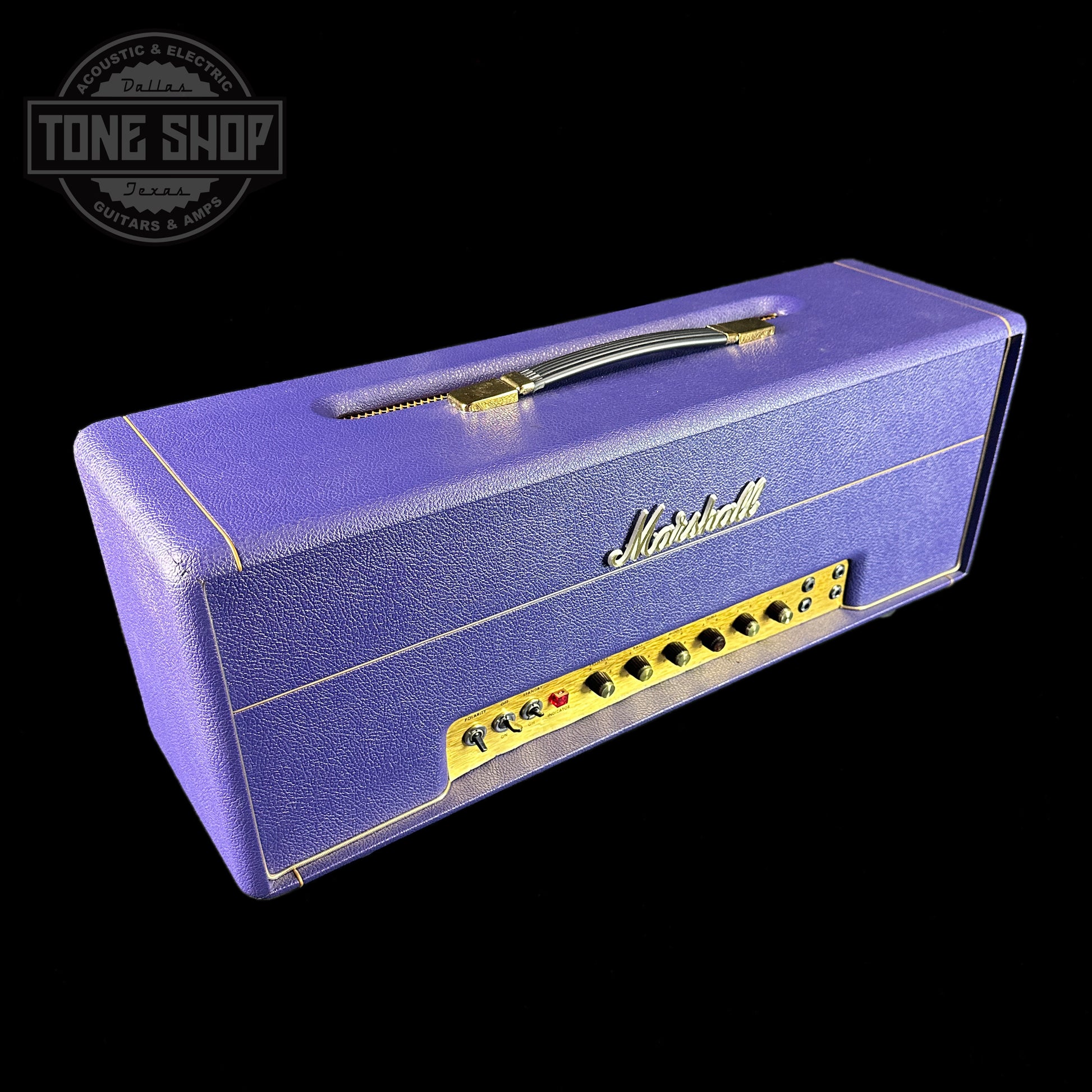 Front of Vintage 1973 Marshall Plexi Purple.