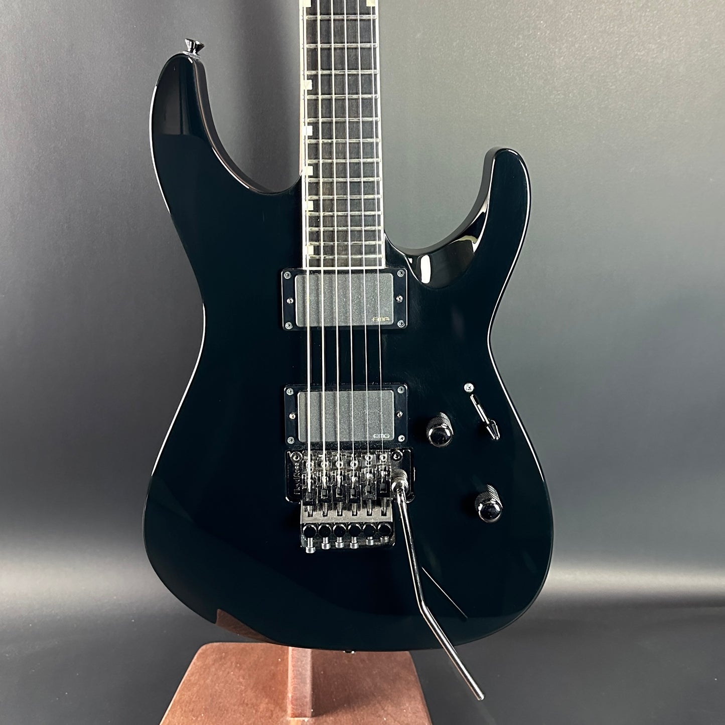 Front of Used ESP M-11 Custom Black.