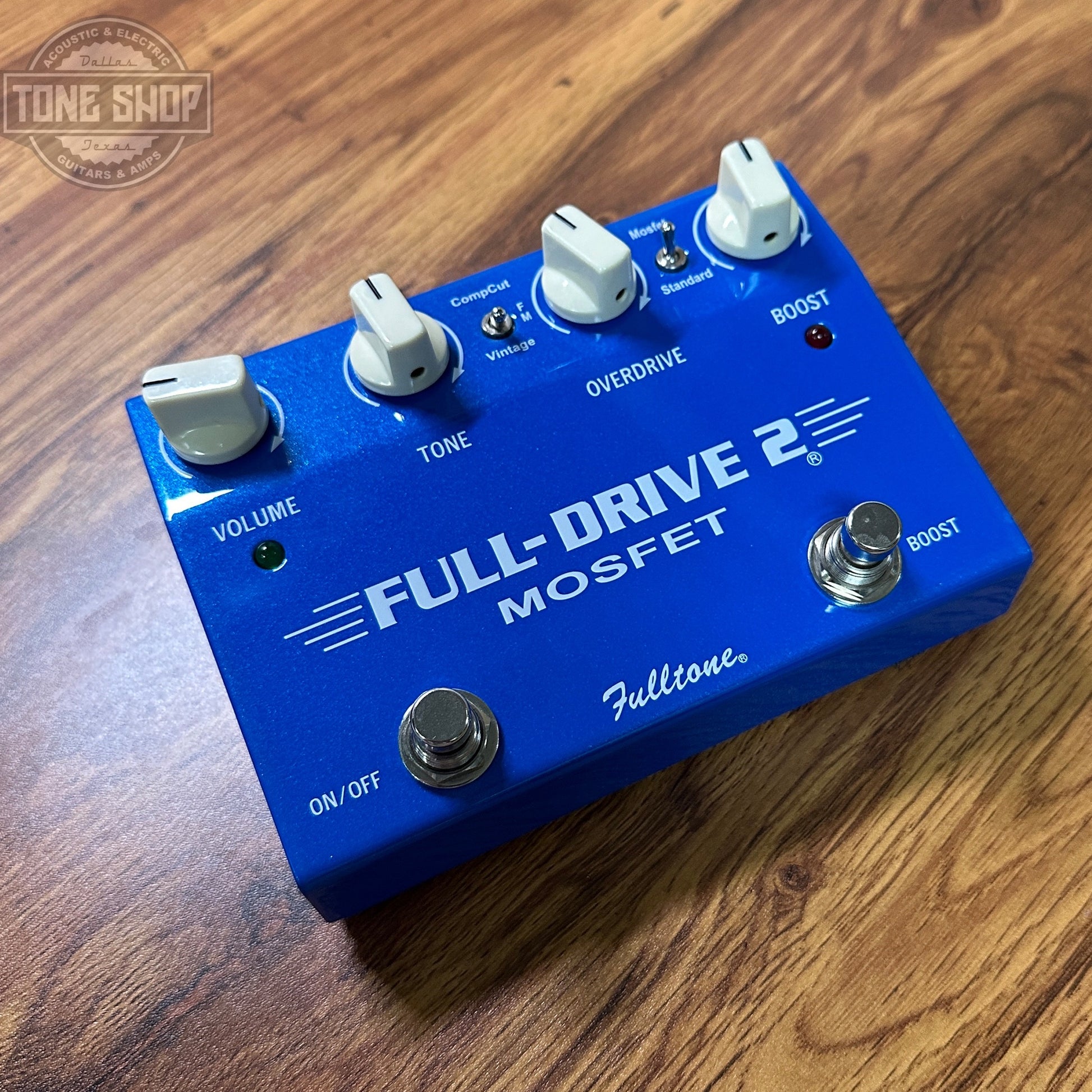 Top of Used Fulltone Full Drive 2 Mosfet.