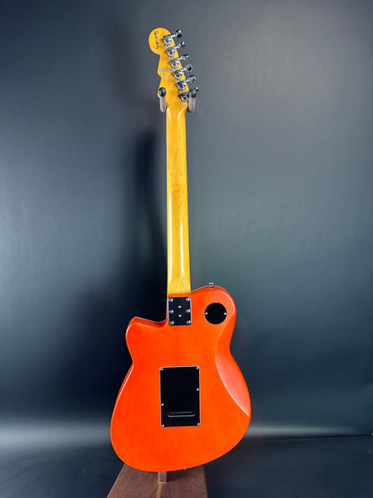 Used Reverend Reeves Gabriel Signature Satin Orange Flame w/case TSU18970