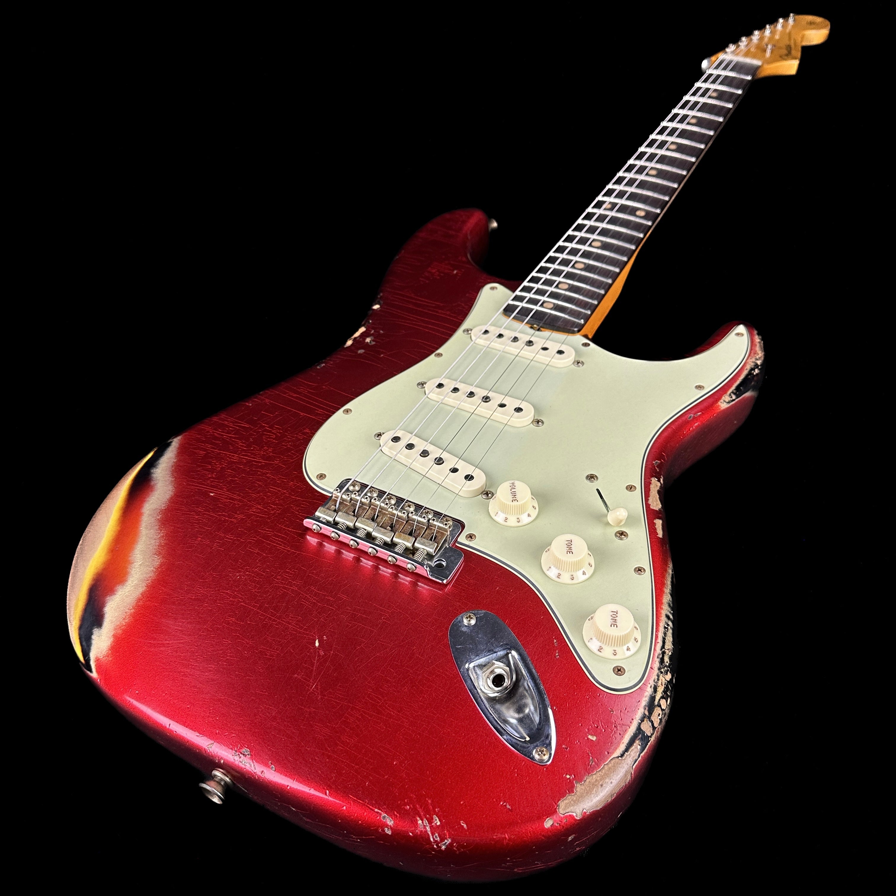 Fender custom clearance shop red