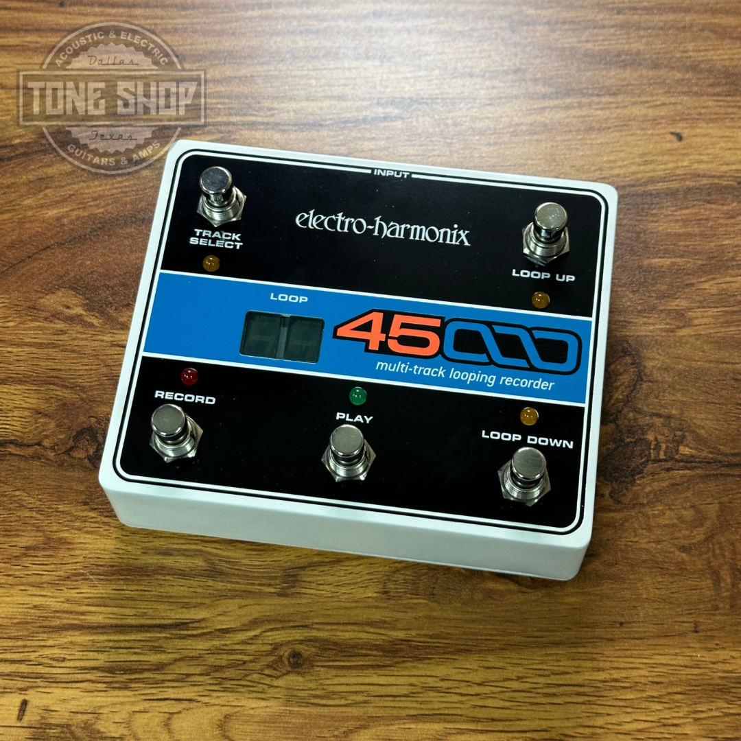 Top of Used Electro-Harmonix 45000 Looper Foot Controller.