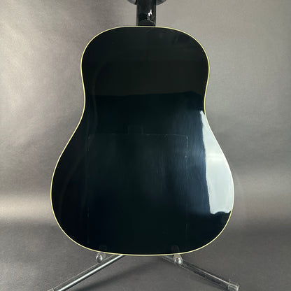 Back of Used 2010 Gibson 60s J-45 Original Ebony Adi Top.