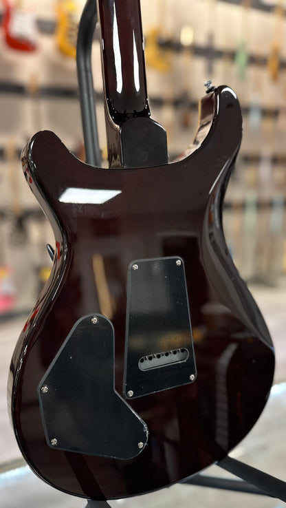 Back of Used PRS SE DGT Sunburst w/bag TSS4489