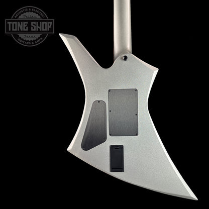 Back of Jackson Custom Shop KE 2H FRU ORION SILVER.