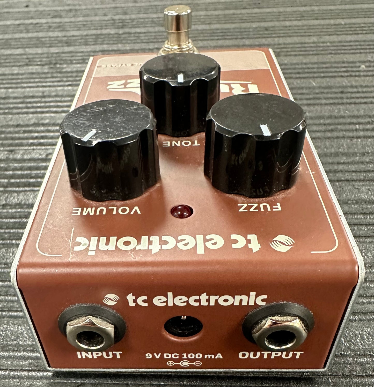 Back of Used TC Electronic Rusty Fuzz Silicon TSS4112