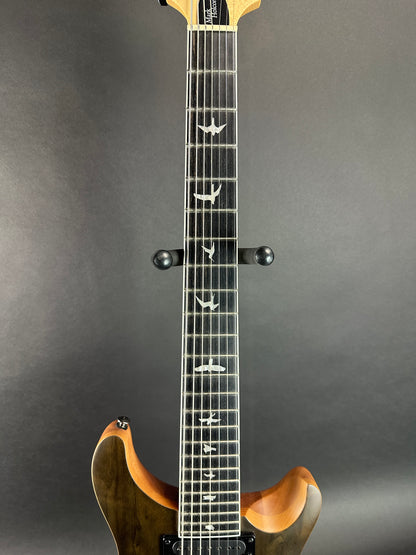 Fretboard of Used PRS SE Mark Holcomb SVN Walnut.