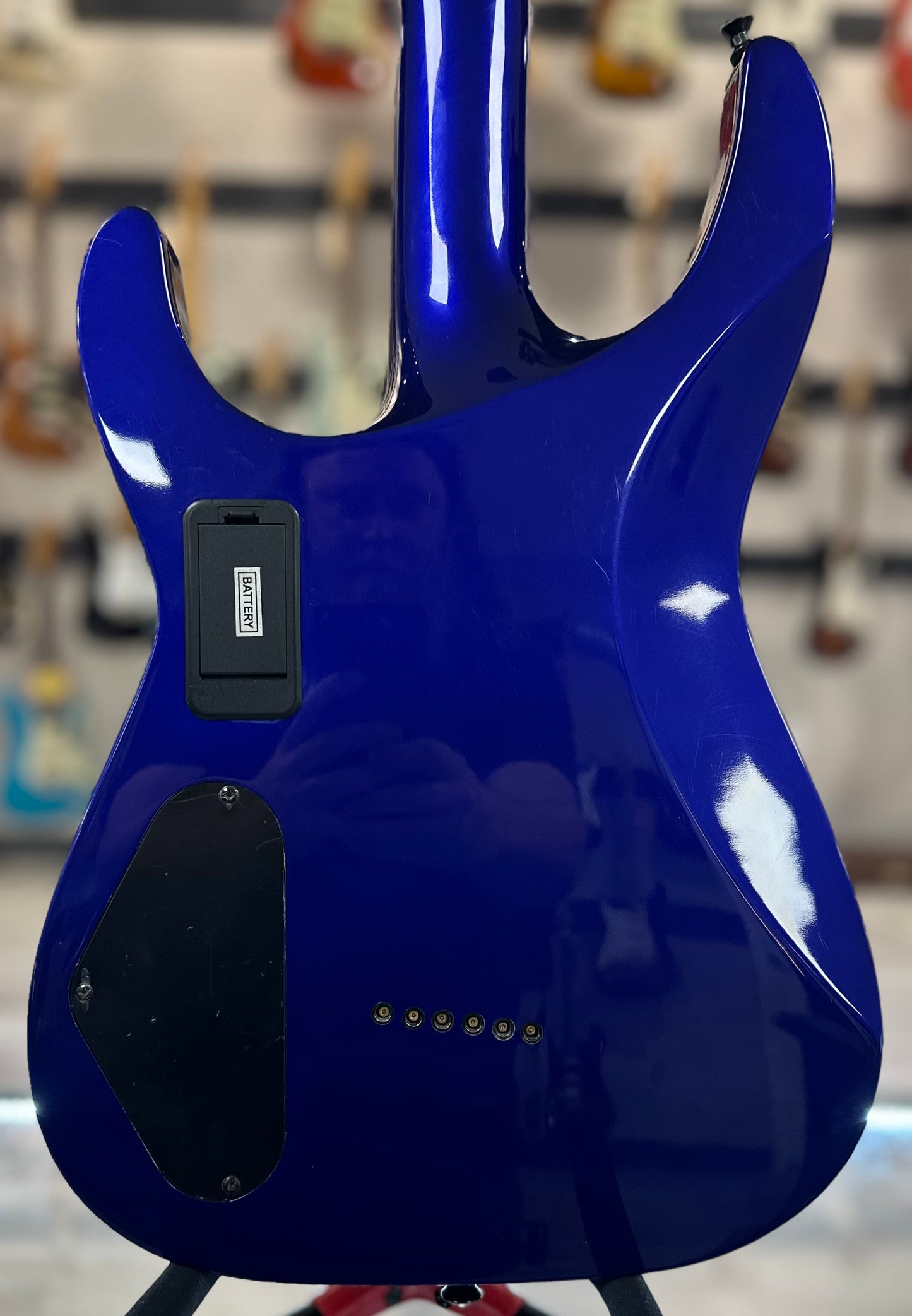 Back of Used Jackson X Series SLATTXMG3-6 Blue TSS4175