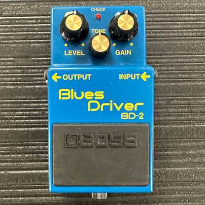 Top of Used Boss BD-2 Blues Driver Pedal TSS4467