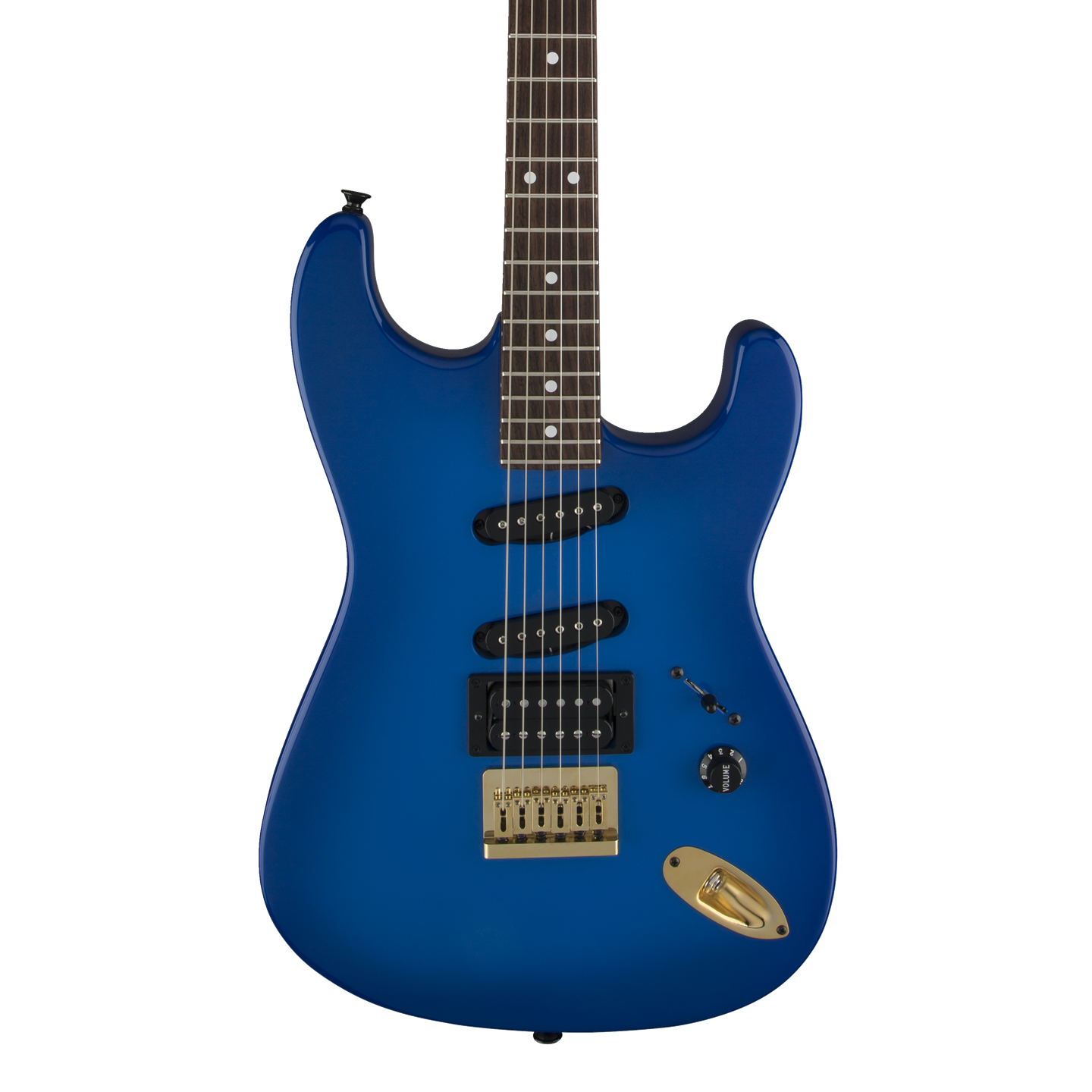 Charvel Jake E Lee USA Signature Blue Burst RW w/case – Tone Shop Guitars