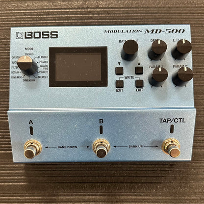 Top of Used Boss MD-500 Modulation Pedal TSS4261