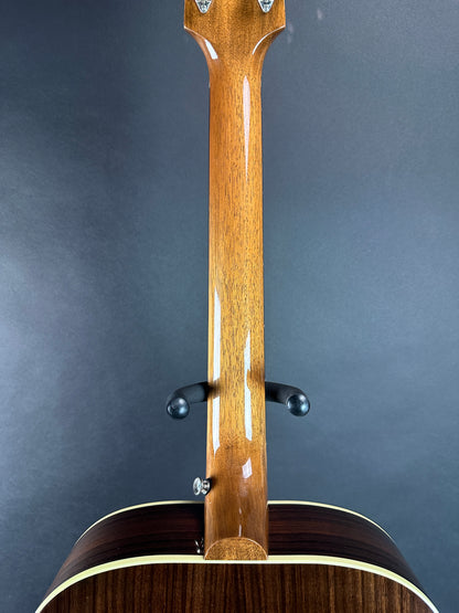 Back of neck of Used Gibson SJ-200 Studio Rosewood.