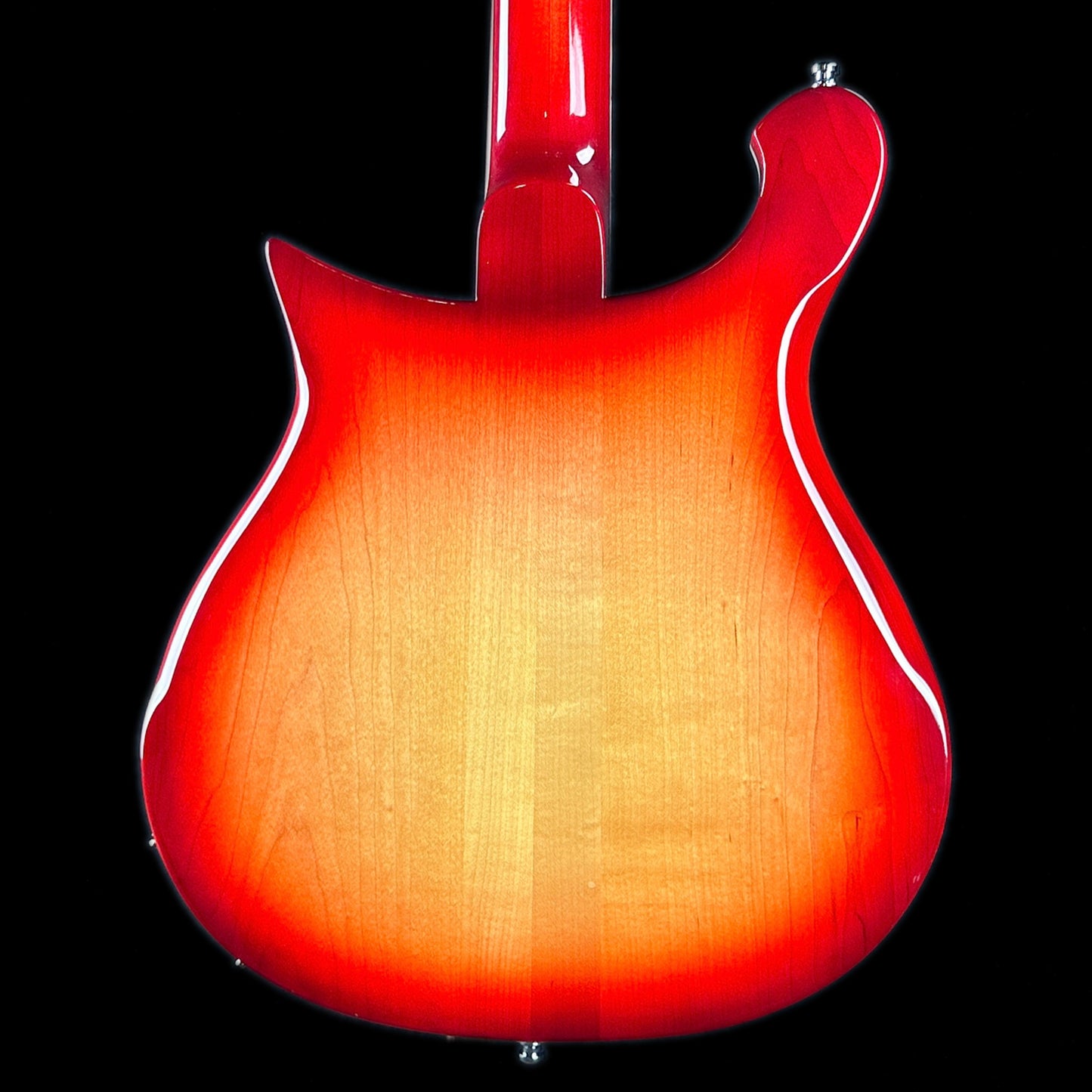 Back of body of Used Rickenbacker 620/12 Fireglow.