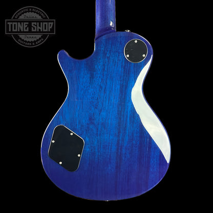 Back of PRS S2 McCarty 594 Singlecut Lake Blue.