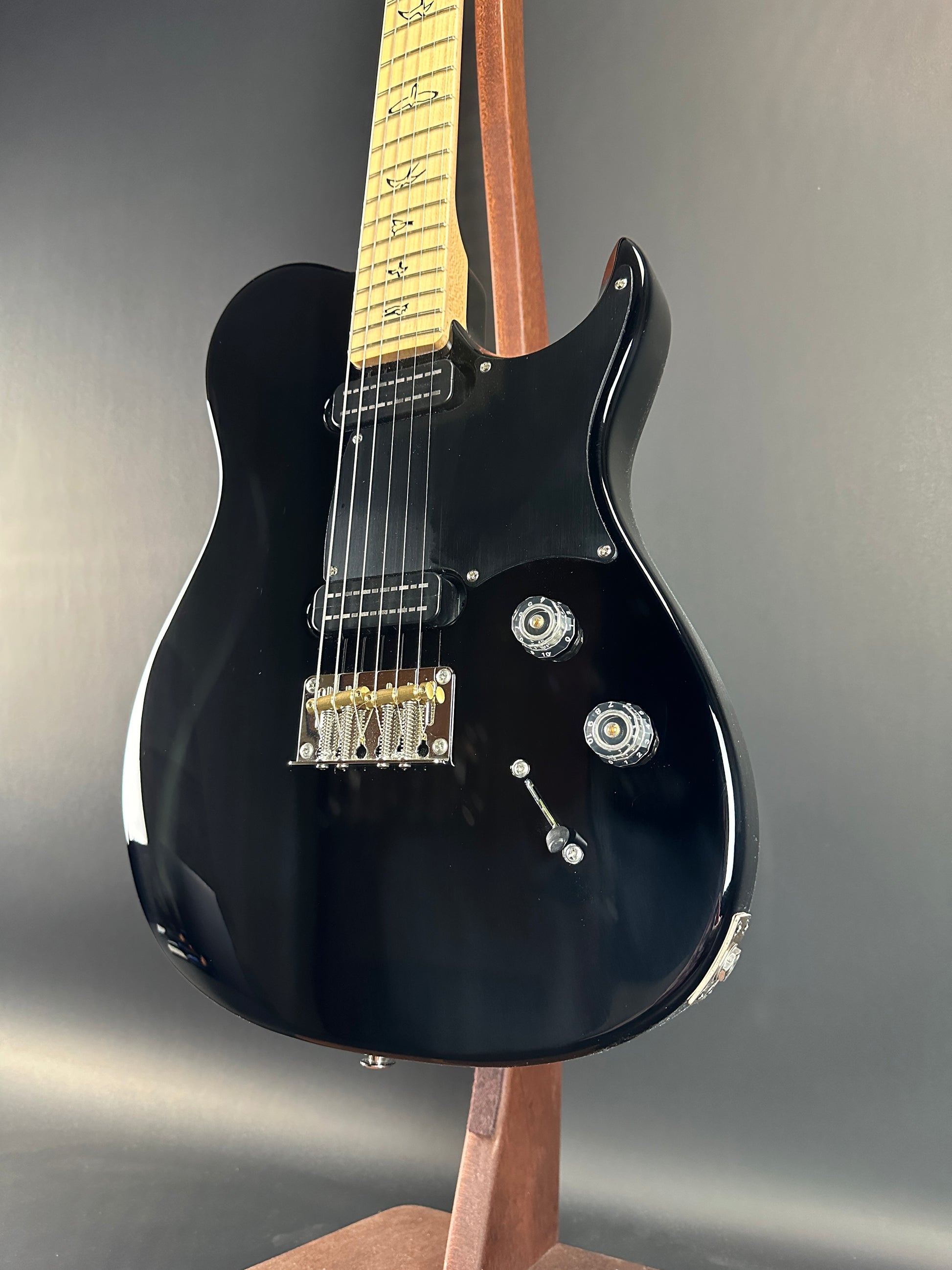 Front angle of Used PRS NF53 Black.