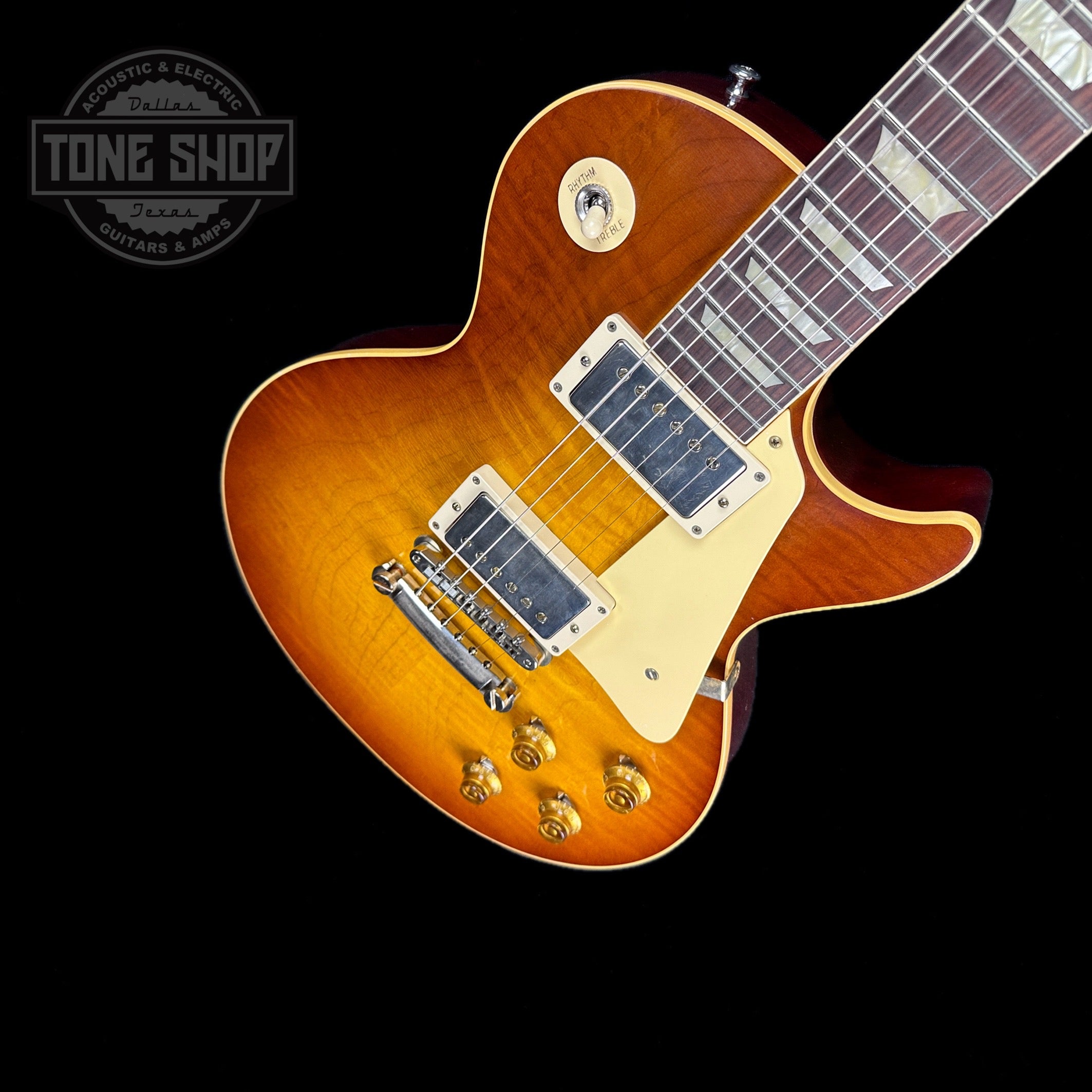 Gibson Custom Shop Made 2 Measure 1959 Les Paul Standard Ice Tea Fade –  Tone Shop Guitars