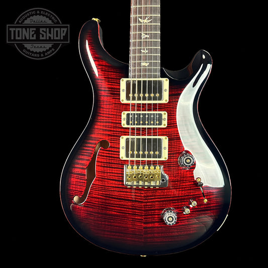 Front of PRS Special Semi-hollow 10 Top Fire Smokeburst.