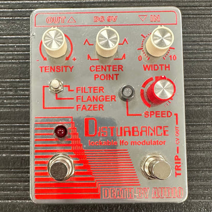 Top of Used Death By Audio Distrubance Lockable LFO Modulator w/box TSS4515