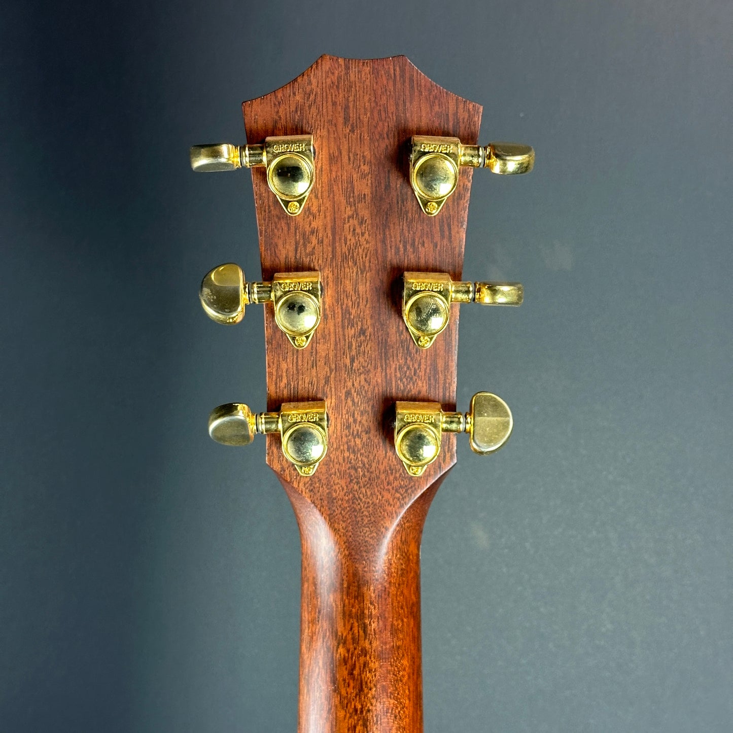 Back of headstock of Used Taylor 710.