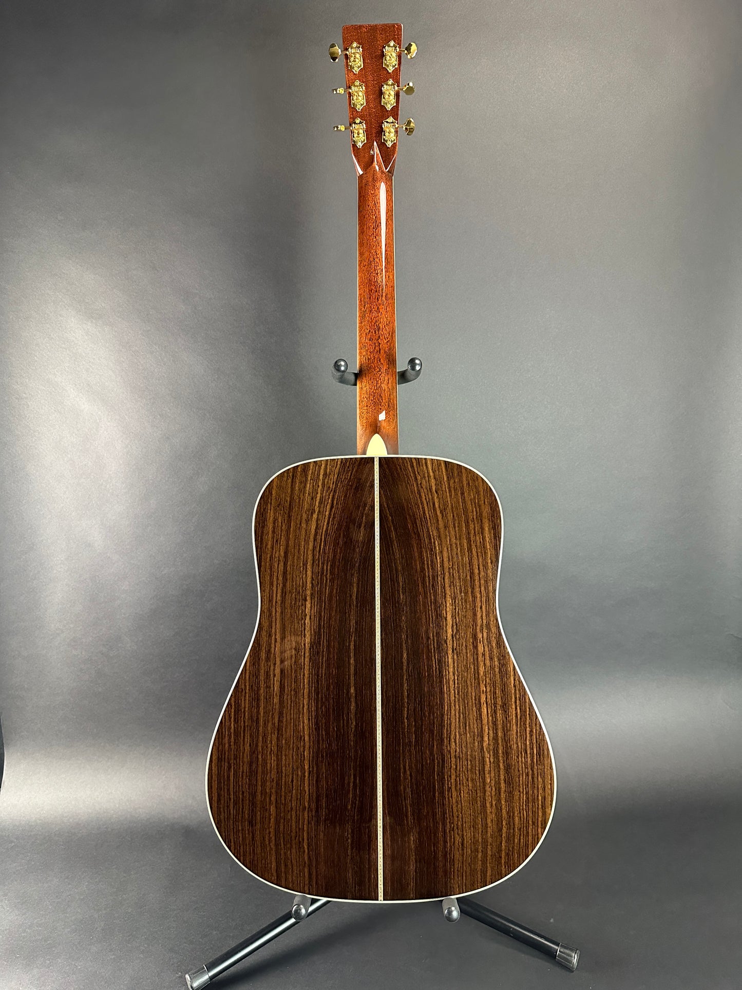 Full back of Used Martin D-42 Natural.