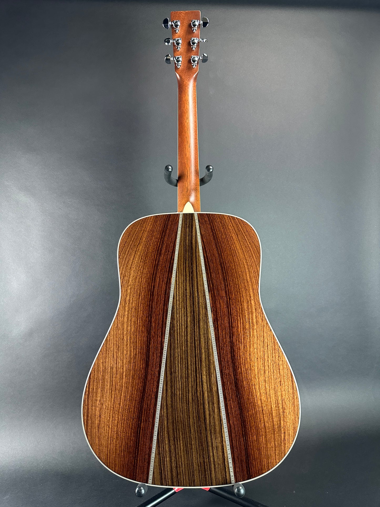 Full back of Used Martin HD-35 Natural.