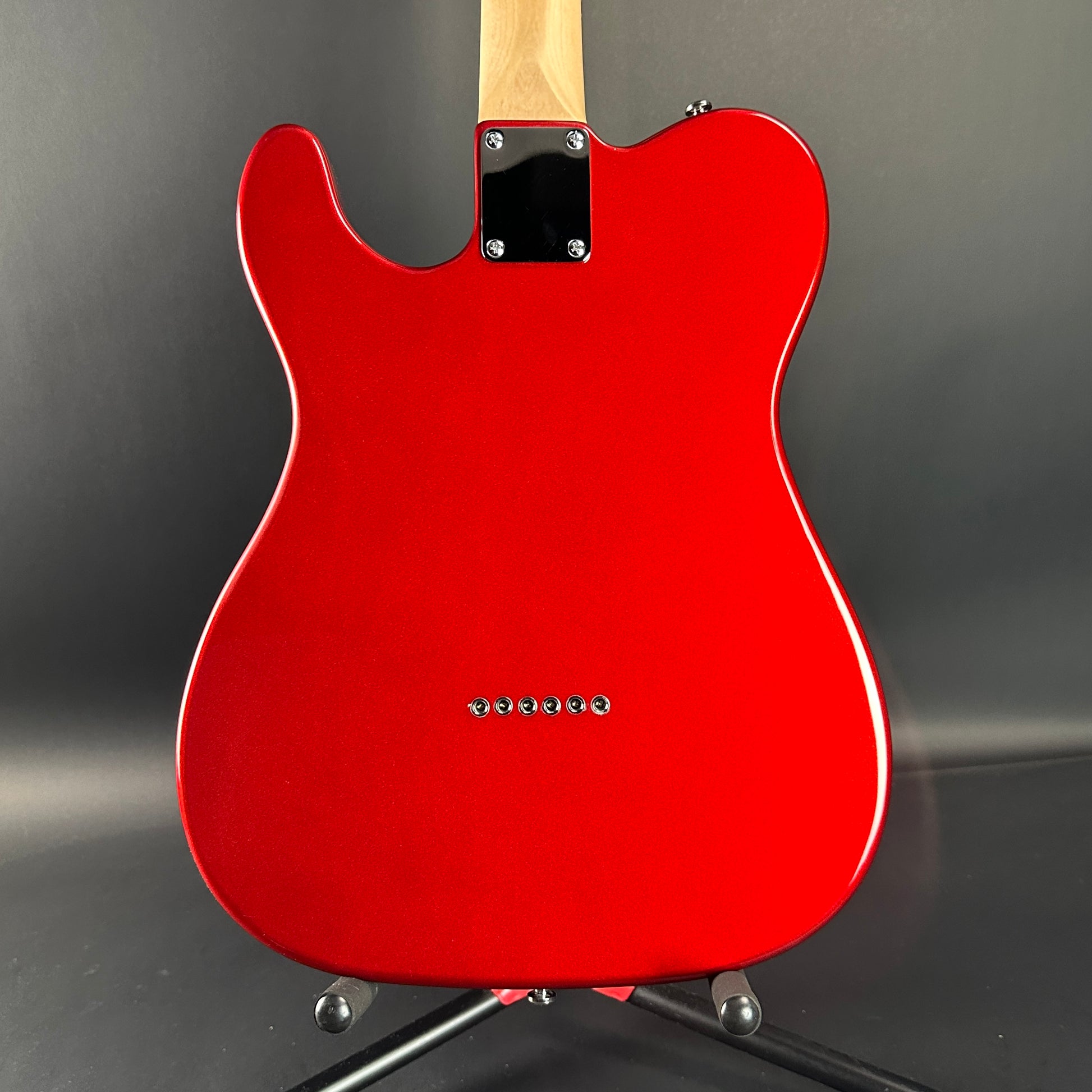 Back of Used G&L Tribute ASAT Classic Red.