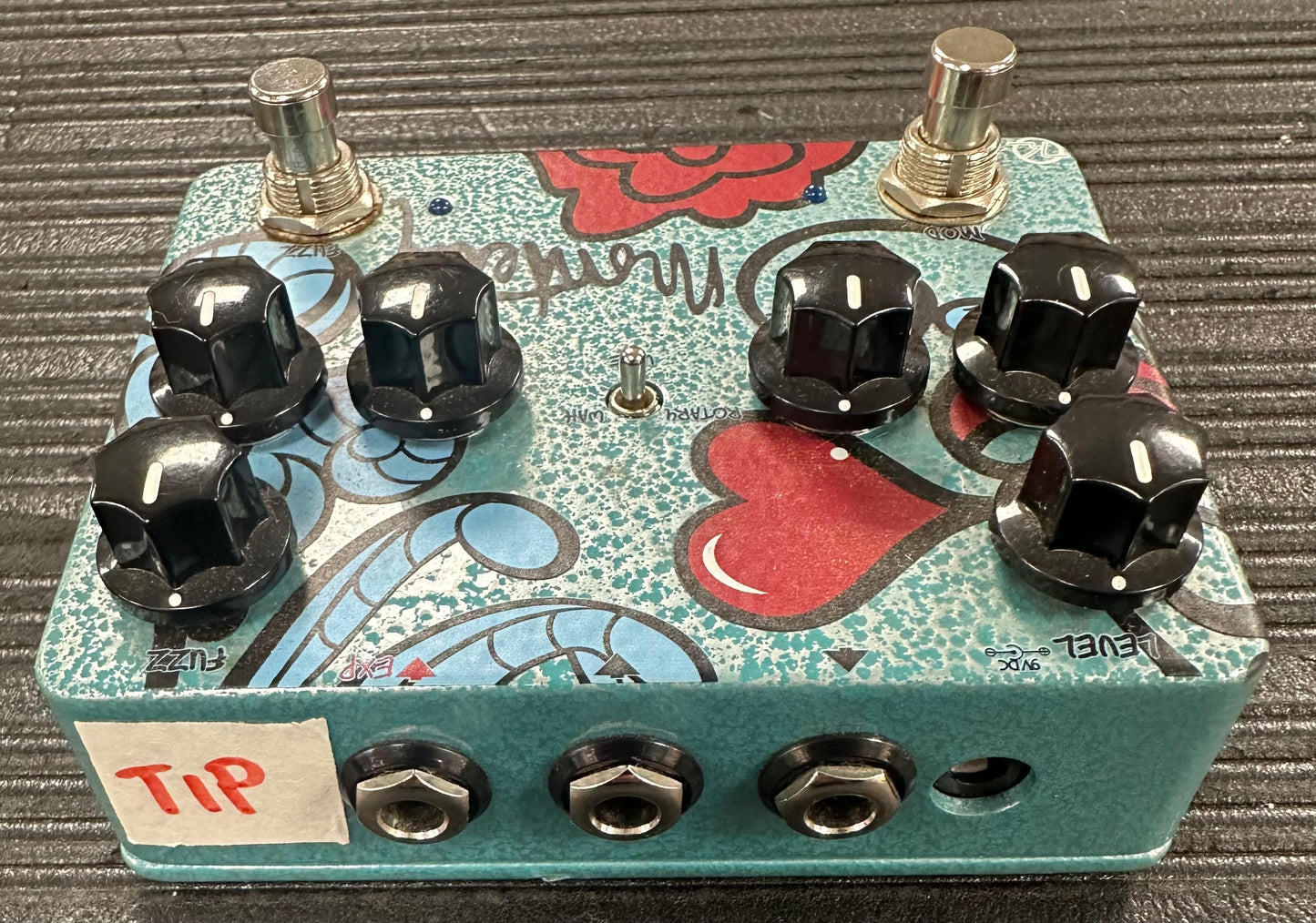 Back of Used Keeley Monterey Rotary Fuzz TSS4153