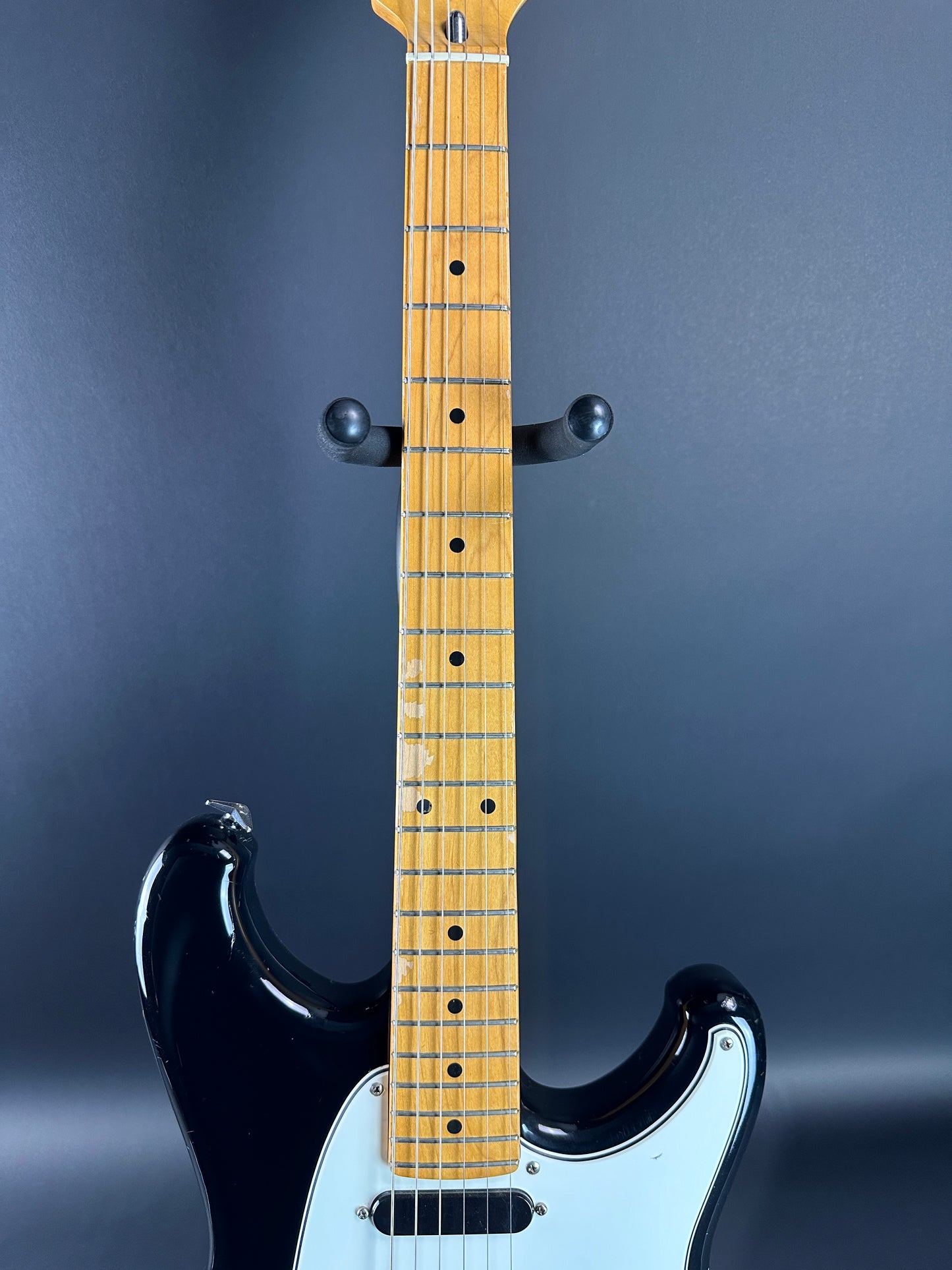 Fretboard of Used 1984 Ibanez Roadstar II RS-135.