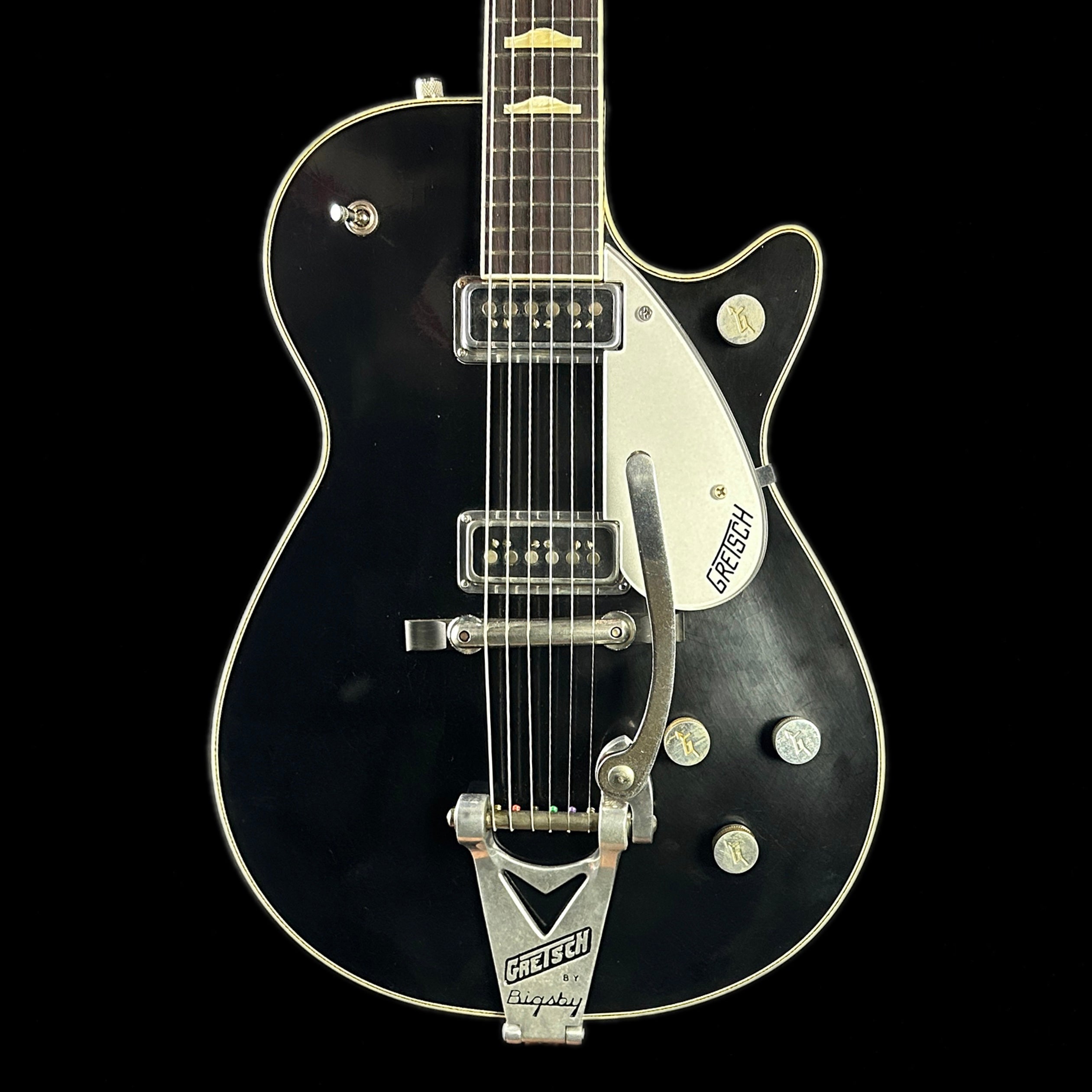 Gretsch Custom Shop G6128-57 Duo Jet Black Relic w/case – Tone 